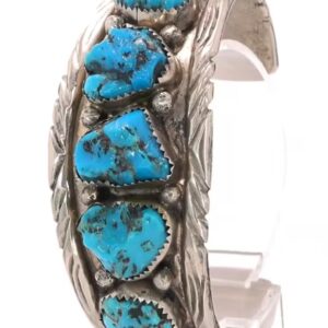 Steling Silver Turquoise Cuff